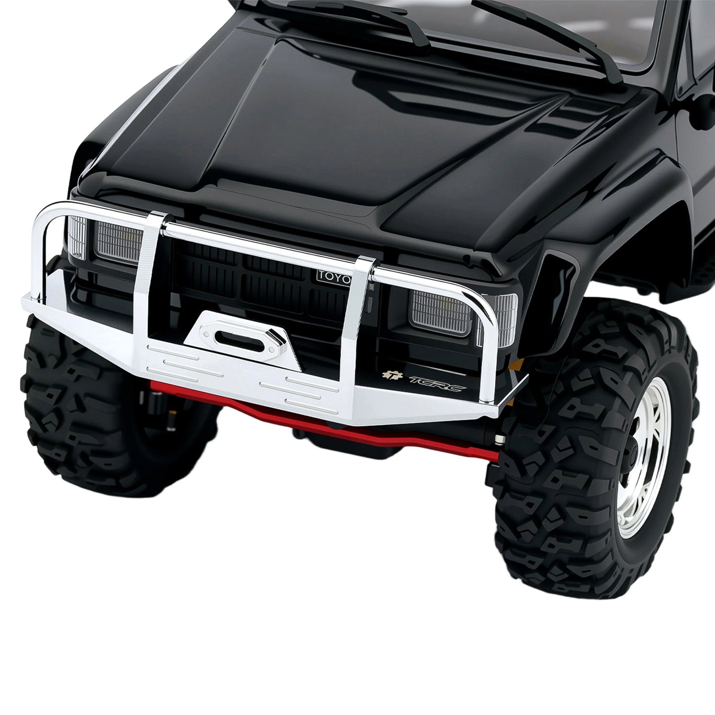 TCRC Aluminum Front and Rear Bumpers Set for 1/18 HPI Venture18