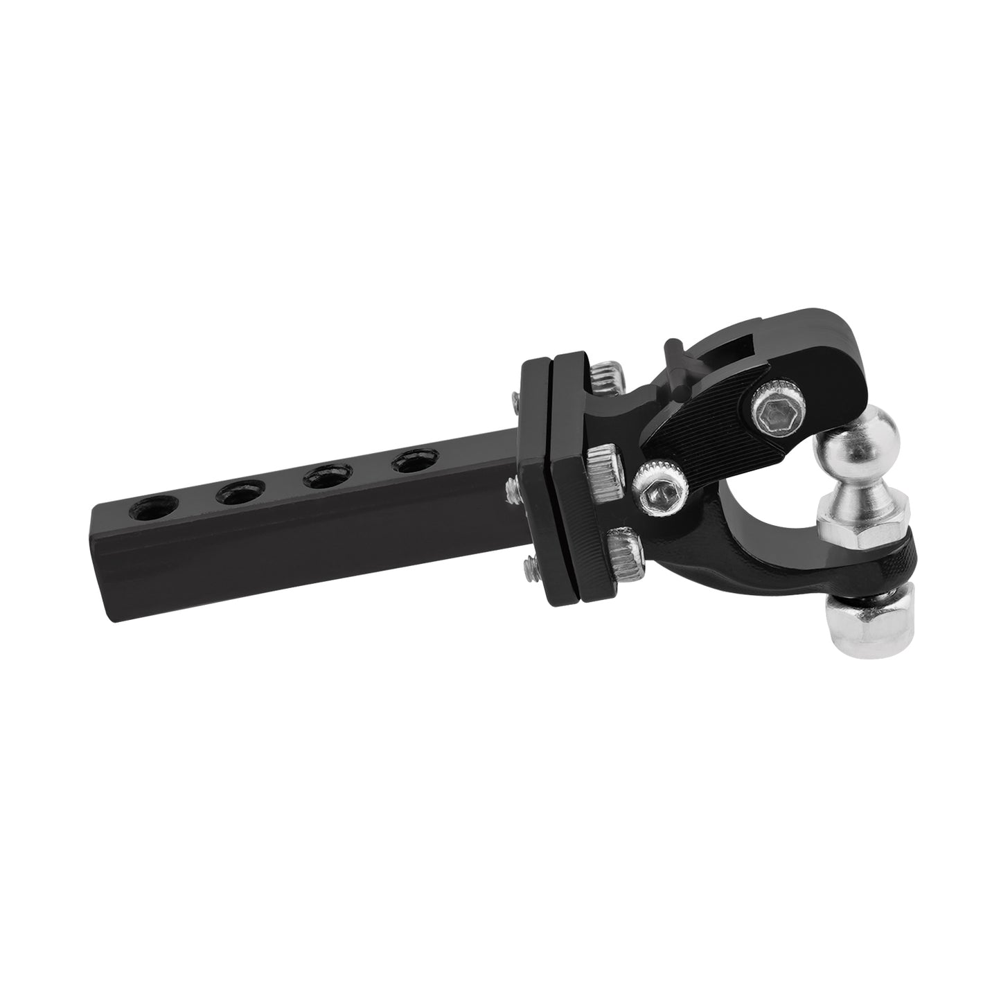 TCRC Metal Bumper Trailer Hitch Tow Hook Receiver Kit for 1/18 TRX4M Defender Bronco